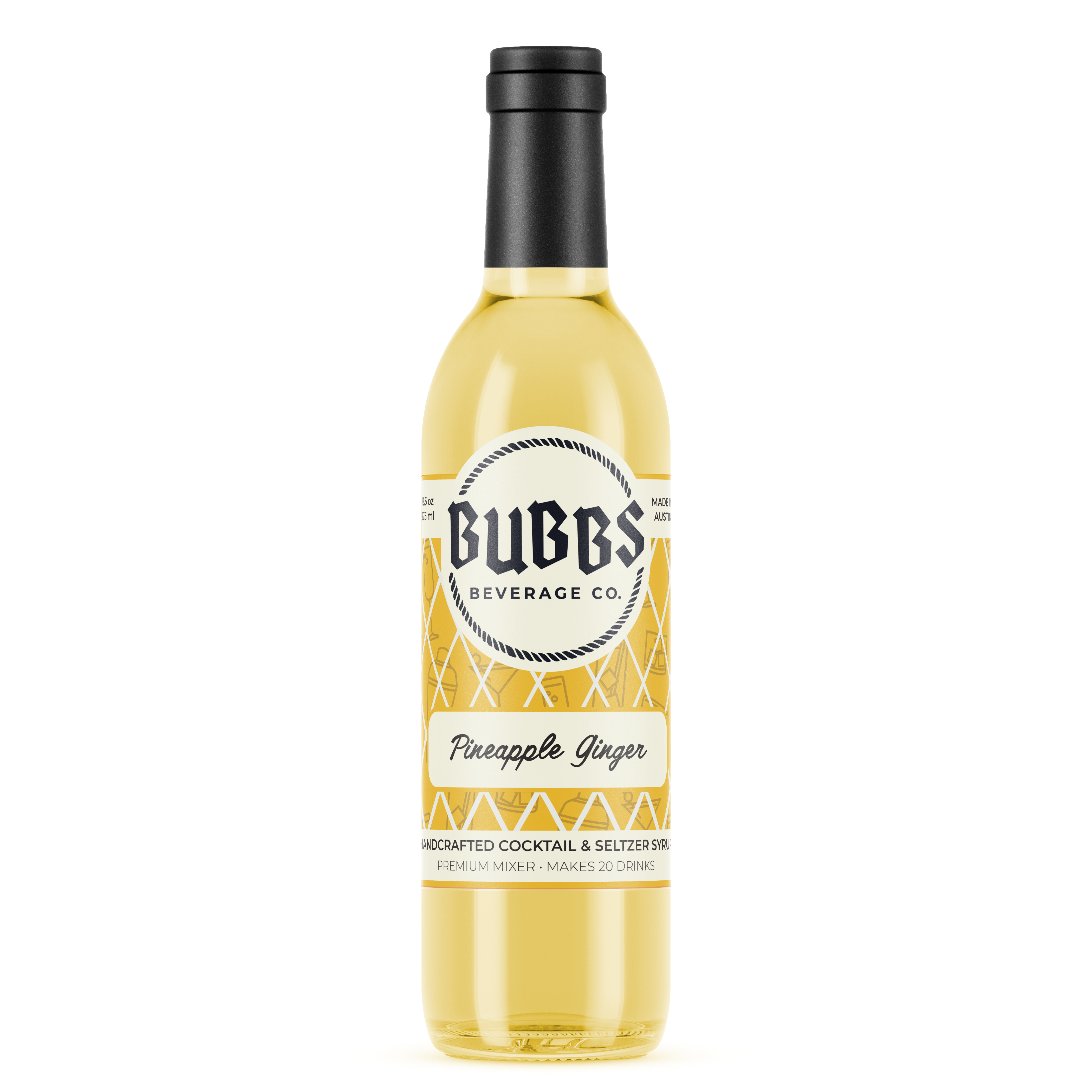 Bubbs Pineapple Ginger Syrup - 12oz